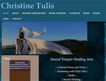 Tablet Screenshot of christinetulis.com